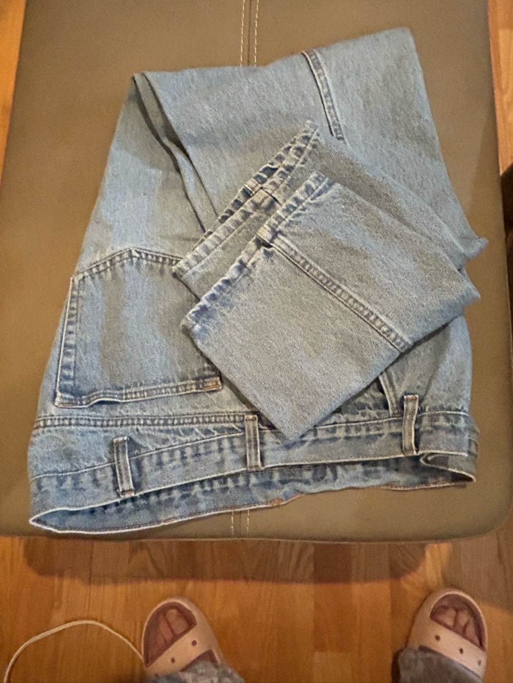 RUSTLER Blue Jeans 42” x 30” - Picture 6 of 8